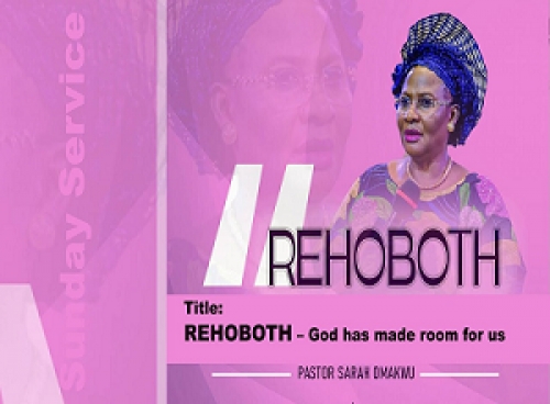 REHOBOTH – God has made room for us