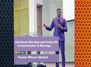 Intentional Marriage and family Pt 5: communication in marriage
