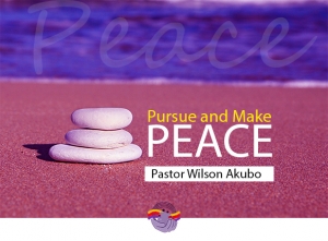 Pursue and Make Peace