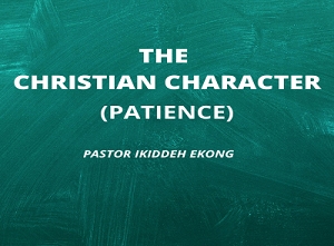 Christian Character Pt 4: Patience