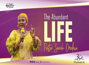 The Next 30 years: Part 2-The Abundant Life