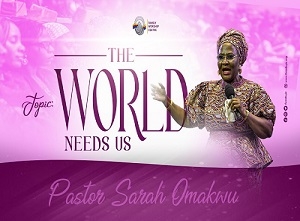 The word needs us